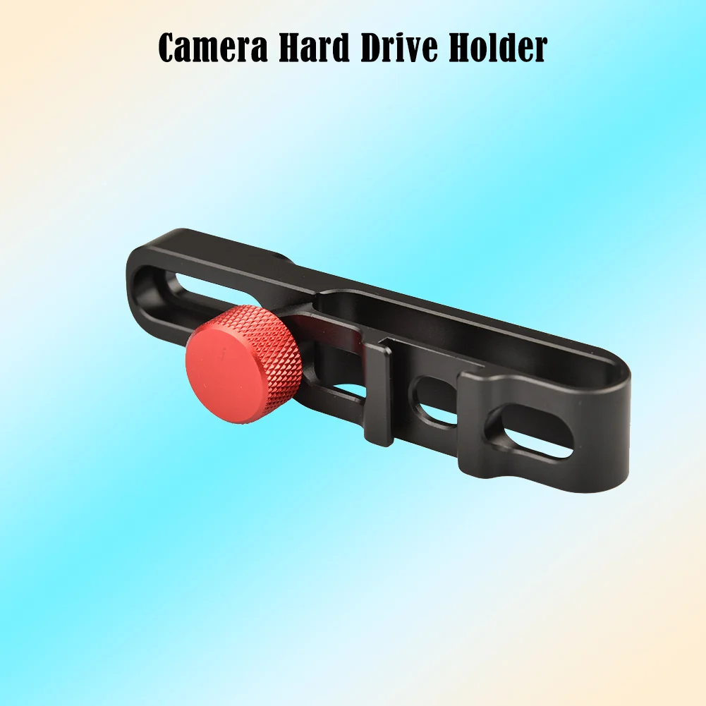

Universal Holder Mount for Camera Cage External SSD Fixing Clamp with Screws Aluminum Alloy Camera Cage Fittings