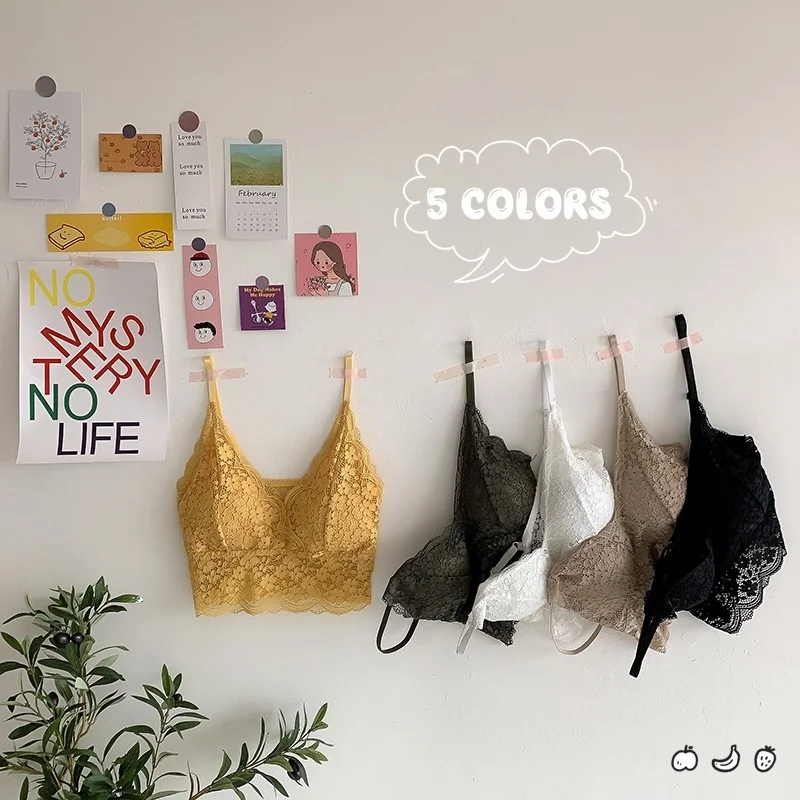 Кружевное красивое нижнее белье большого размера без кольца с нагрудной