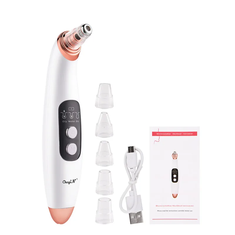 

Blackhead Remover Skin Care Pore Vacuum Acne Pimple Removal Vacuum Suction Tool Facial Diamond Dermabrasion Machine Face Clean46