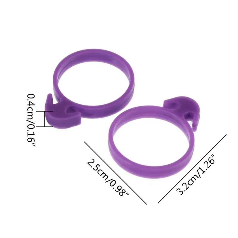 10 шт. силиконовые зажимы для кондитерских изделий |