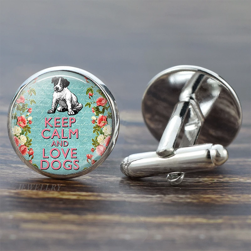 Запонки с принтом собачьей лапы для мужчин запонки набор запонков Свадебные