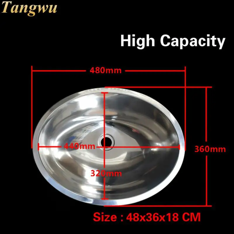 Бесплатная доставка Стандартный мини модный балкон кухня круговой бак раковина