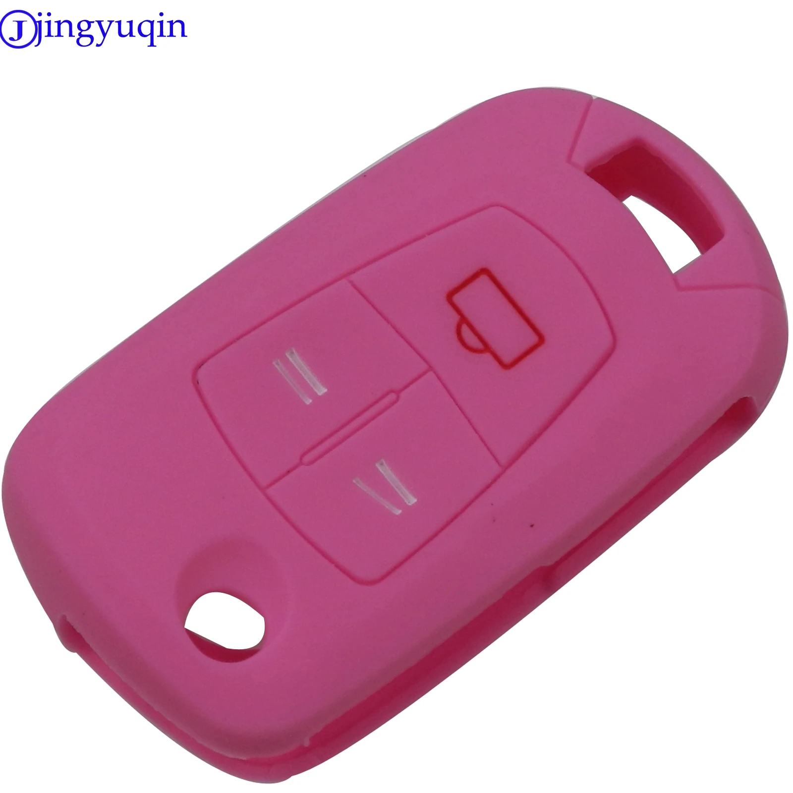 jingyuqin 3 Buttons Remote Silicone Car key cover Case Fob For Opel Vauxhall Astra Vectra Corsa Signum Folding Key | Автомобили и