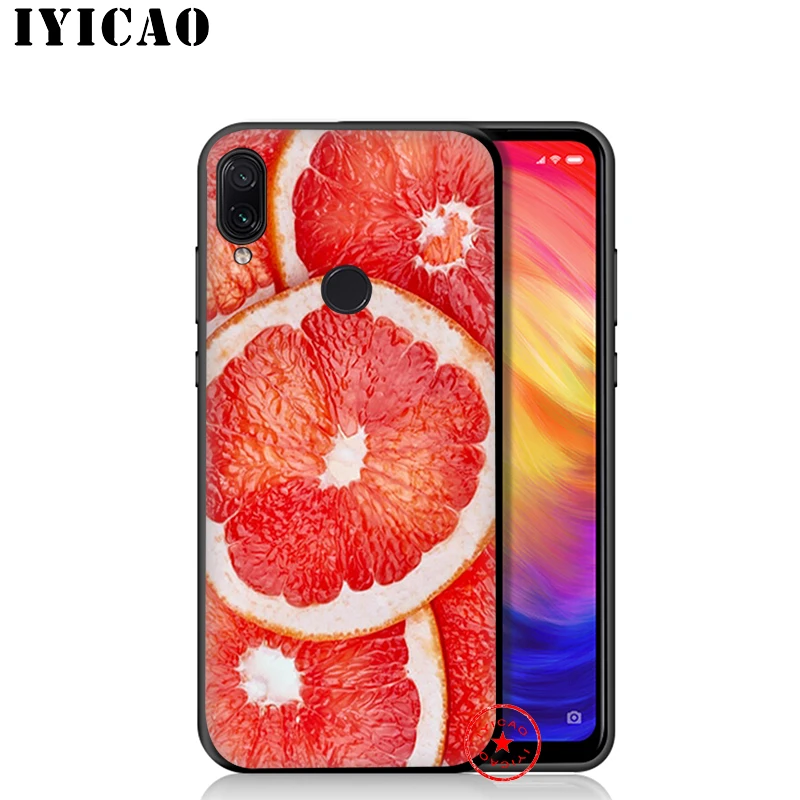 IYICAO Grape Fruit Art Soft Case for Redmi K20 8A 7A 7 6 Pro 6A 5 Plus 5A 4X 4A S2 Go Silicone |