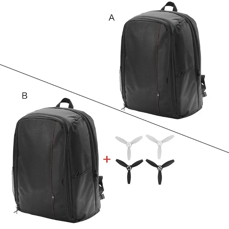 

2021 New 1Set Portable Backpack Travel Shoulder Bag Carrying Case Propellers for Parrot Bebop 2 FPV Drone Accessories