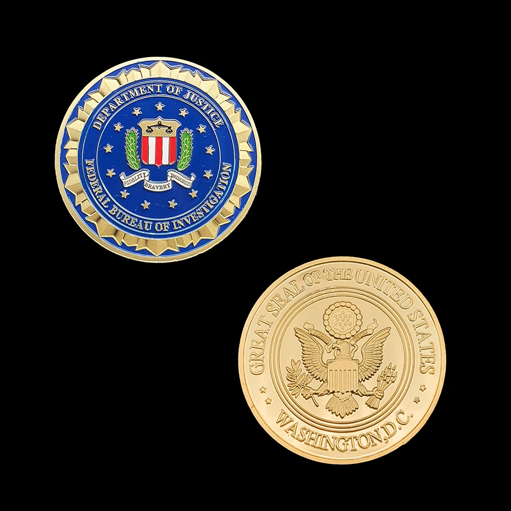 Юбилейный Отдел юстиции США DOJ коллекционные монеты Gifts США|Безвалютные монеты| |