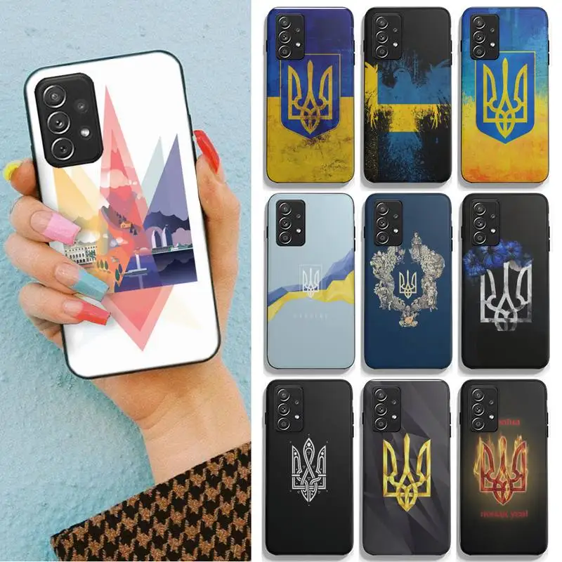 

Ukraine Flag Phone Case For Samsung Galaxy S9 S8 Plus S10 5G S21 S30 S20 Ultra S10 Lite 2020 Soft Cover