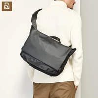 new youpin mens waterproof one shoulder messenger bag stylish and simple 10l backpack