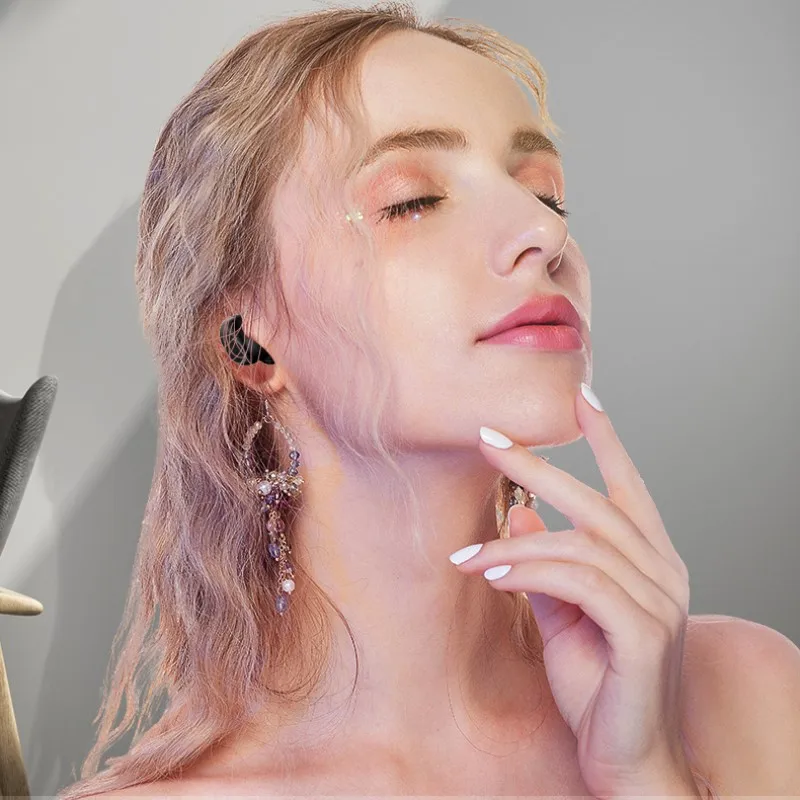 LZHOKK Беспроводной наушники Bluetooth вкладыши TWS светодиодный Дисплей С микрофоном