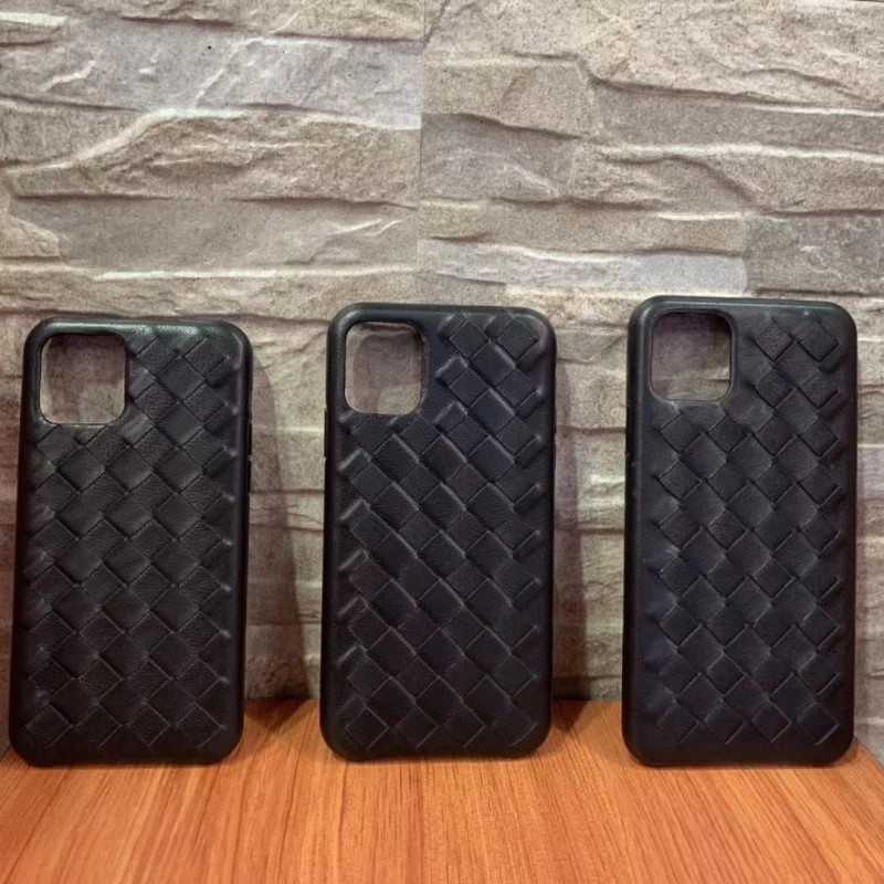 Модный тканый чехол из натуральной кожи с узором для iPhone XS MAX/XS/X/XR, чехол для телефона для iPhone 11 Pro XS MAX, чехол для задней панели