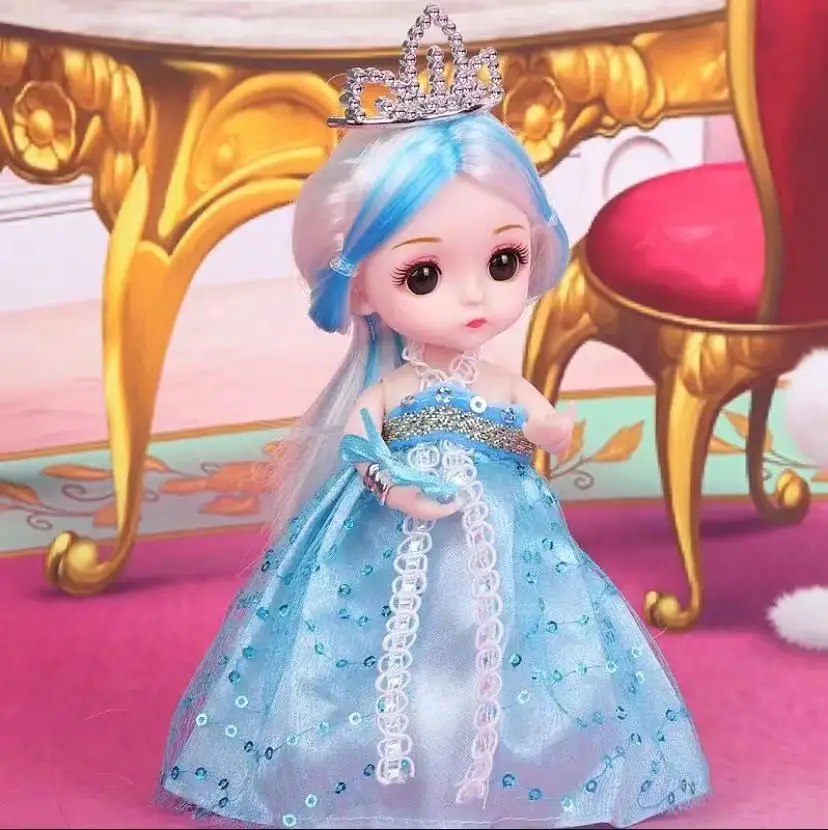 

New 1/12 BJD Doll 16 cm Dolls Can Be Changeds Into Boutique Dolls 13 Movable Joints Fashion Dress Up Girls Play House DIY Toys