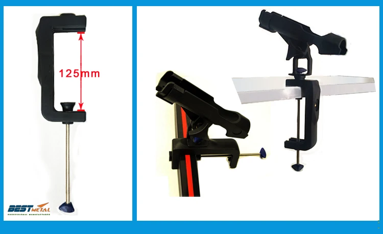 2 шт. 360 градусов регулируемые держатели для удочек зажим на съемном каяке опорный