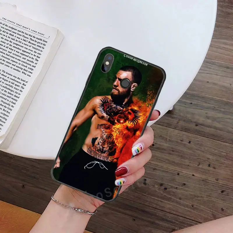 

Conor Mcgregor The King Phone Case For Xiaomi Redmi note 7 8 9 t k30 max3 9 s 10 pro lite Anti-fall protective funda