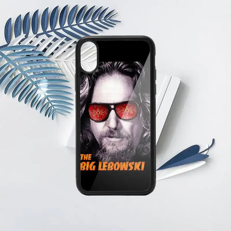 

Movie Film The Big Lebowski pattern Phone Case PC for iPhone 11 12 pro XS MAX 8 7 6 6S Plus X 5S SE 2020 XR