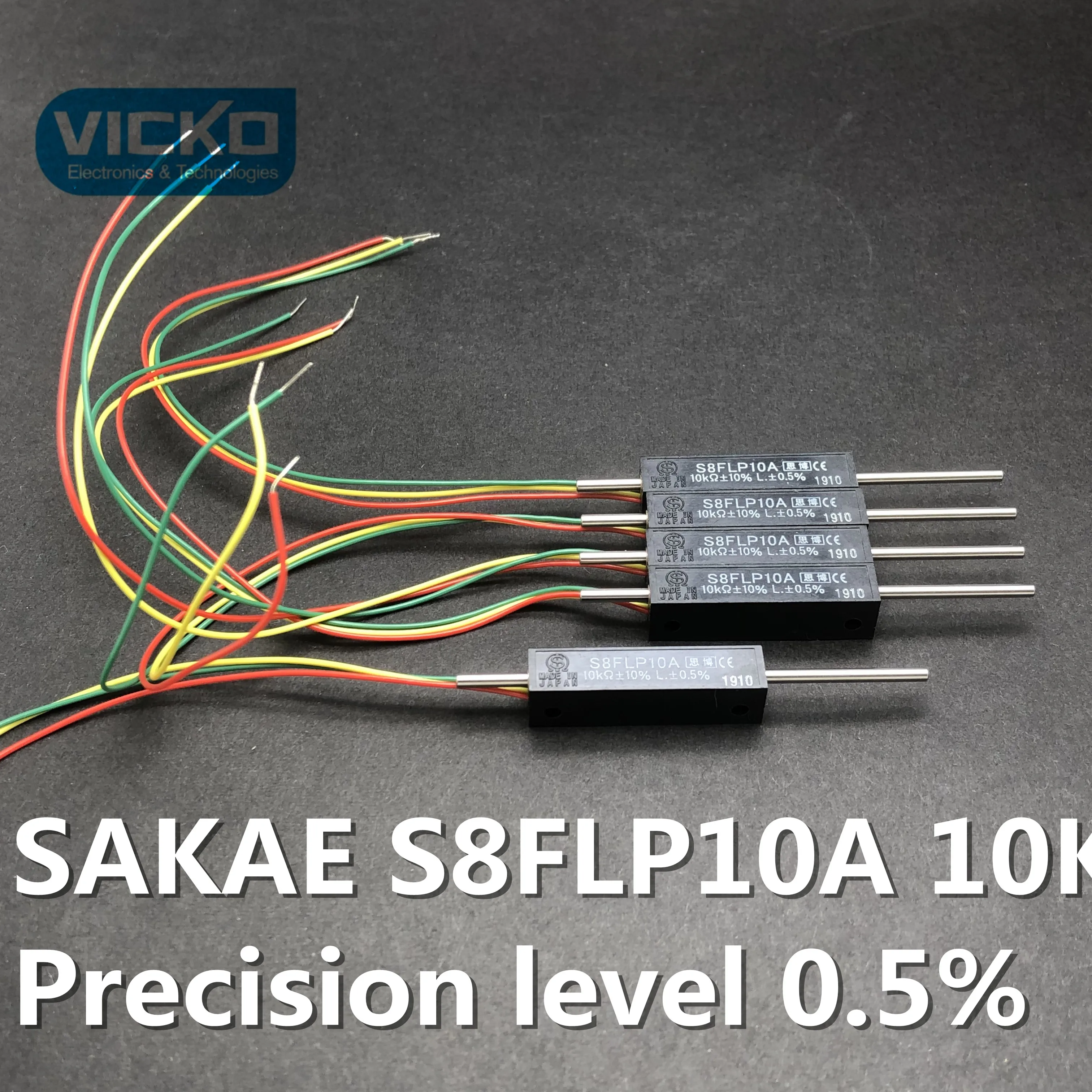 Оригинальный прецизионный уровень [YK] Sakae S8FLP10A 10K 0.5% переключатель потенциометра