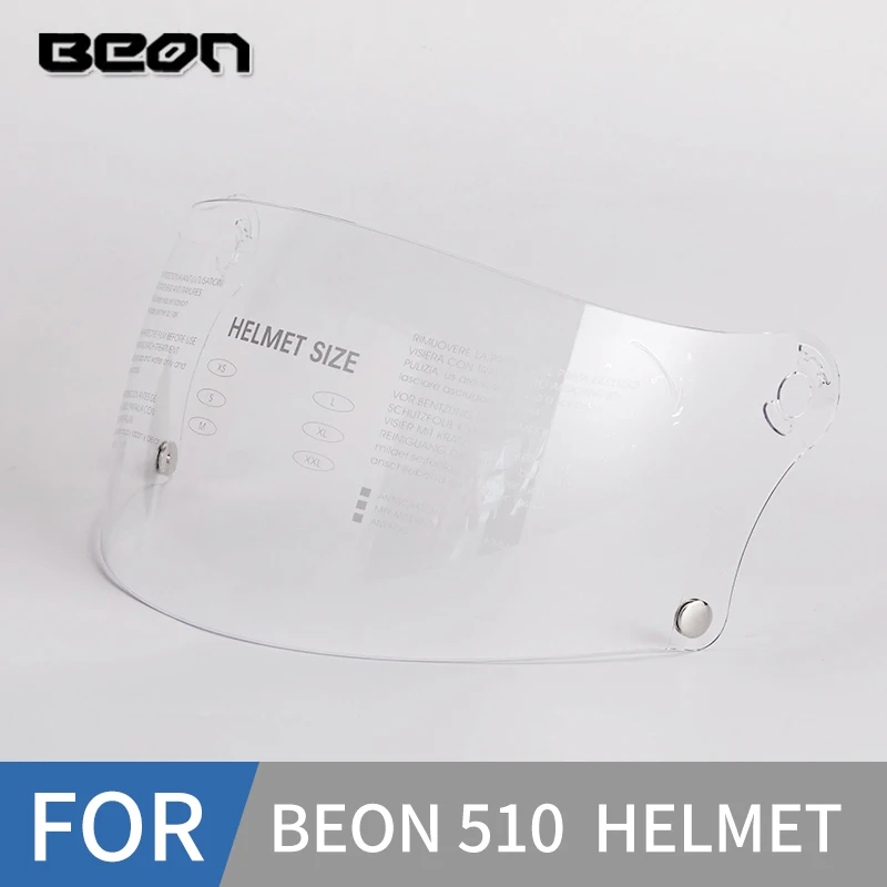 

Beon B510 helmet visor suitable for beon full face helmets shield capacete lens transparent light brown