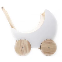 baby prop fotografia solid wood moon cart bed accessories newborn photography props creative crib basket toddler stroller toy