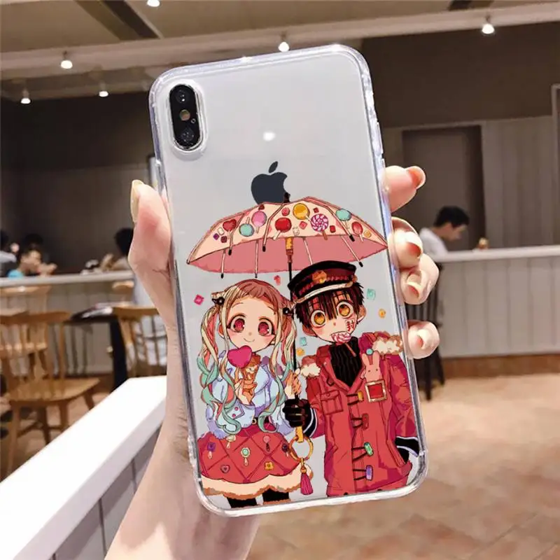

Jibaku Shounen Hanako kun Phone Case For iphone 12 11 8 7 6s 6 5 5s 5c se plus mini x xs xr pro max Transparent soft