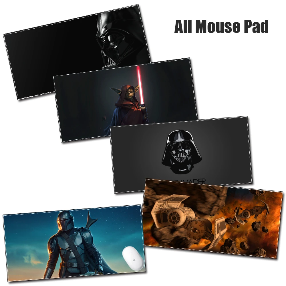 

Большой игровой компьютерный коврик для мыши Disney, геймерские игровые коврики для мыши, Дарт Вейдер