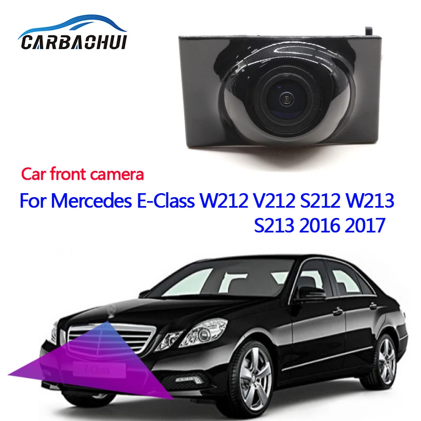 Car Front View Camera HD CCD Night vision Rear Camera For Mercedes-Benz E-Class (small sign) W212 V212 S212 W213 S213 2016 2017