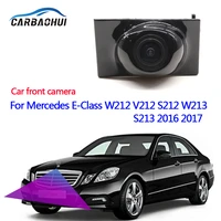 for mercedes benz e class small sign w212 v212 s212 w213 s213 2016 2017 car front fence guard camera hd ccd