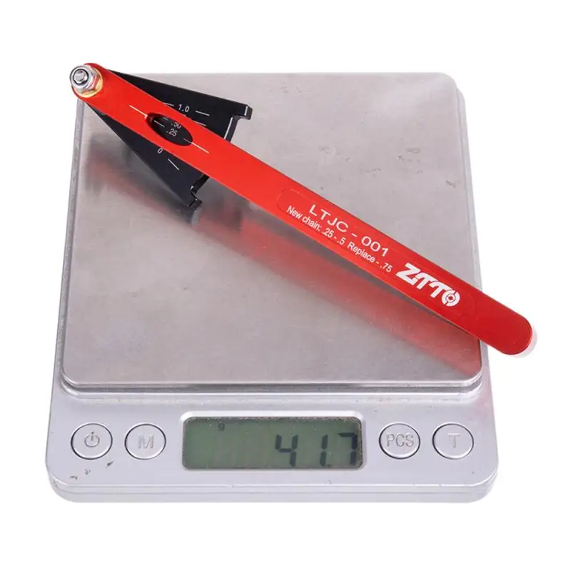 

2020 ZTTO MTB Bicycle Chain Wear Indicator Tool Chain Checker Kits Multi-Functional Bike Chain Tool Cycling Repair Tool