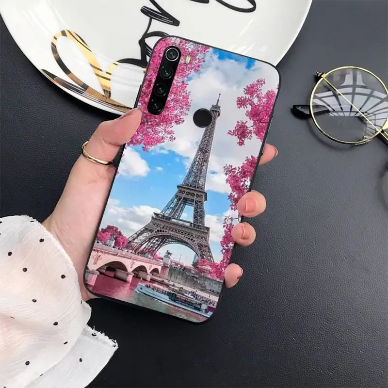 

Fashion London Paris New york Lover Autumn Phone Case For Xiaomi mi 9 9t 10 redmi 9 9a 8 8a note 10 9 9s 8 8t 7 pro max funda