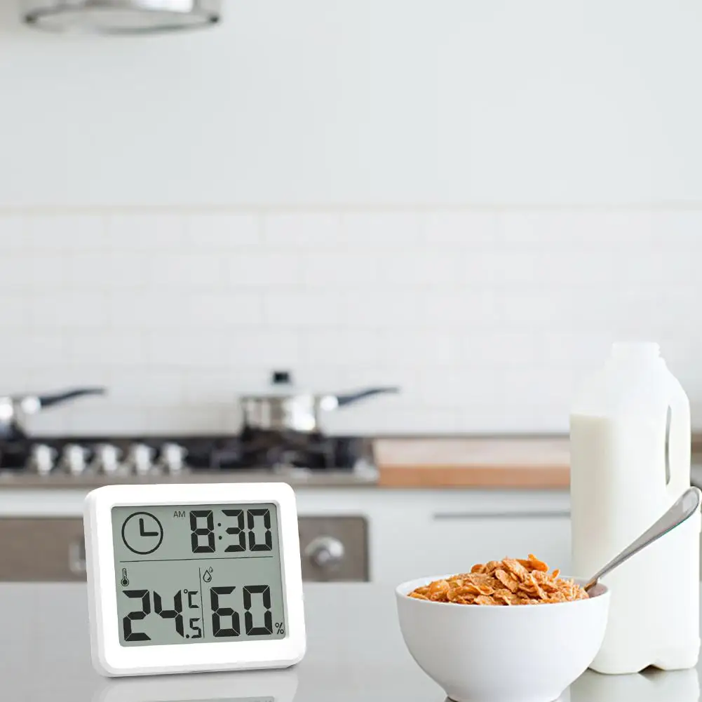 Ультратонкий простой умный электронный комнатный удобный датчик температуры