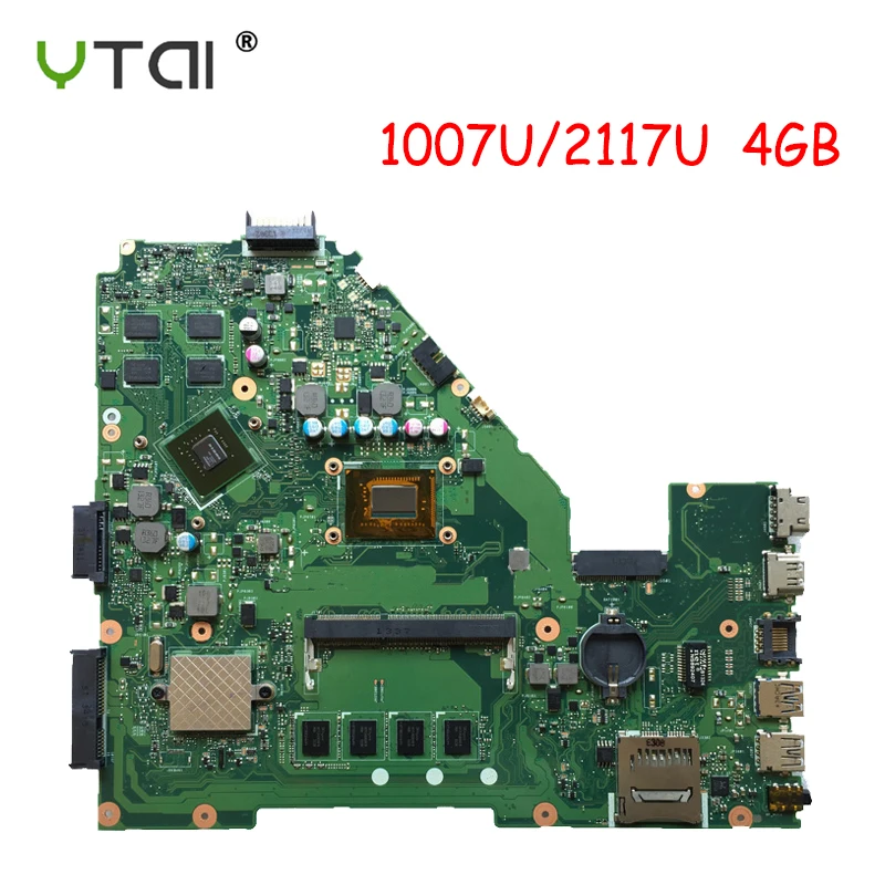 X550CC материнская плата для ASUS X550CC X550CL материнская плата для ноутбука Y581C 1007u/2117u оригинальная материнская плата REV: 2,0 протестирована в целости и сохранности