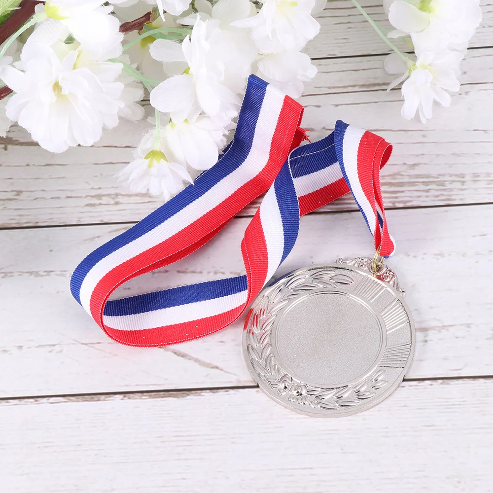 

4 Pcs Creative Award Medals Wheat Ears Number Pattern Universal Metal Medals with Lanyard for Sports Worker Competition (Gold)