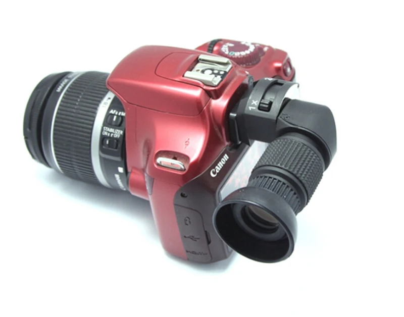 Камера 1x-2x зум прямоугольный видоискатель Экранная лупа для Canon Nikon Pentax Olympus DSLR |
