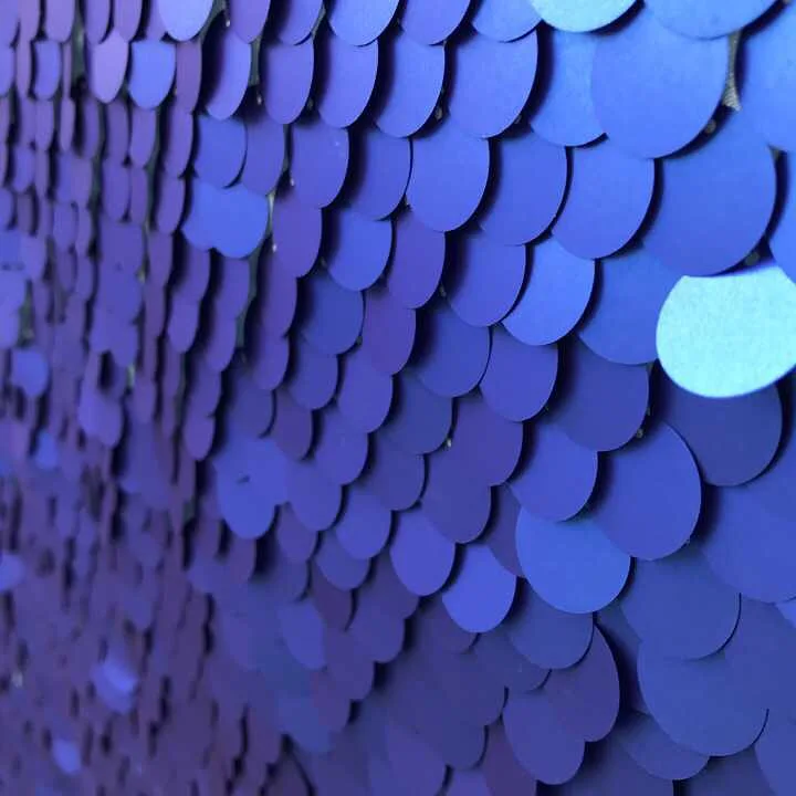 royal blue Розовое золото/Медовое золото/розовый/Карамель/синий/Павлин зеленый/серебро 18 мм блесток фон для фотобудки машины - Цвет: royal blue