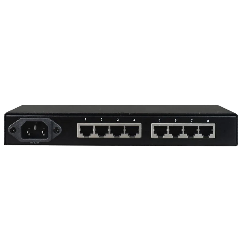 

8 voice over IP Ethernet TDM