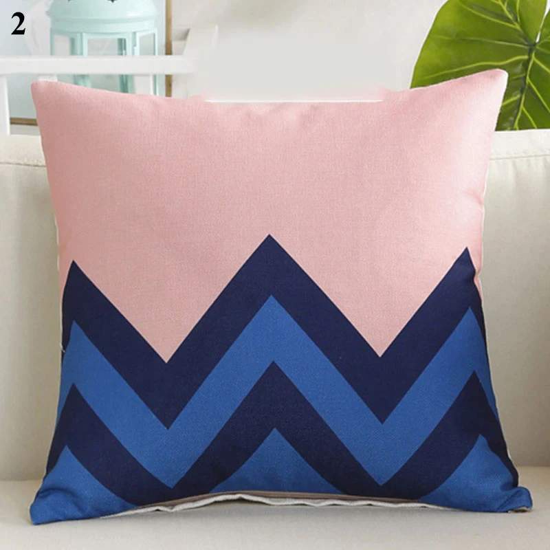 

Fashion Home Textile Products Pillowcase Pillowslip Pink Home Supplies Pillow Cover Square Multicolor Decorative Pillow Cases