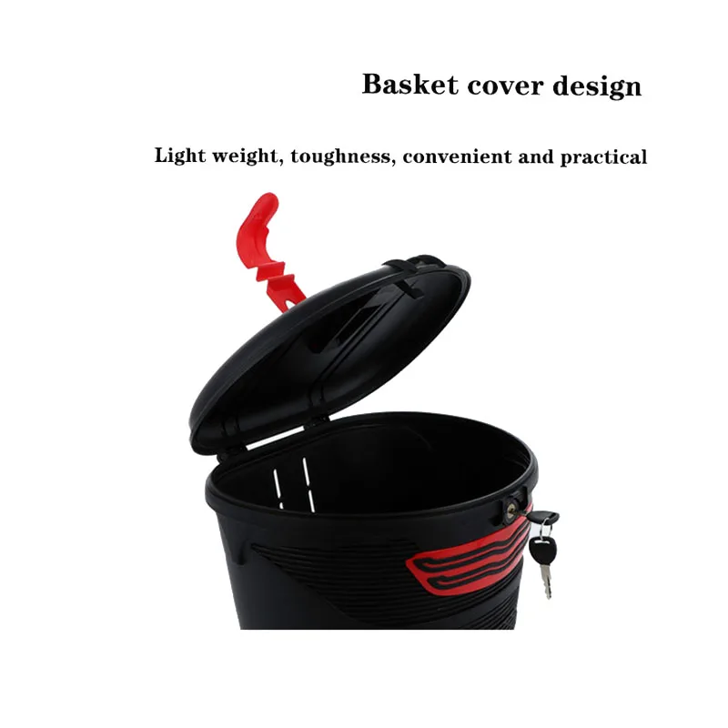 

Electric Scooter Storage Rear Carrying Basket with Lock for Xiaomi M365 Foldable Electric E-Bike Scooter