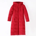 Новинка 2020, зимний пуховик, Хлопковая женская облегающая куртка с хлопковой подкладкой, Длинная зимняя одежда, модное пальто большого размера