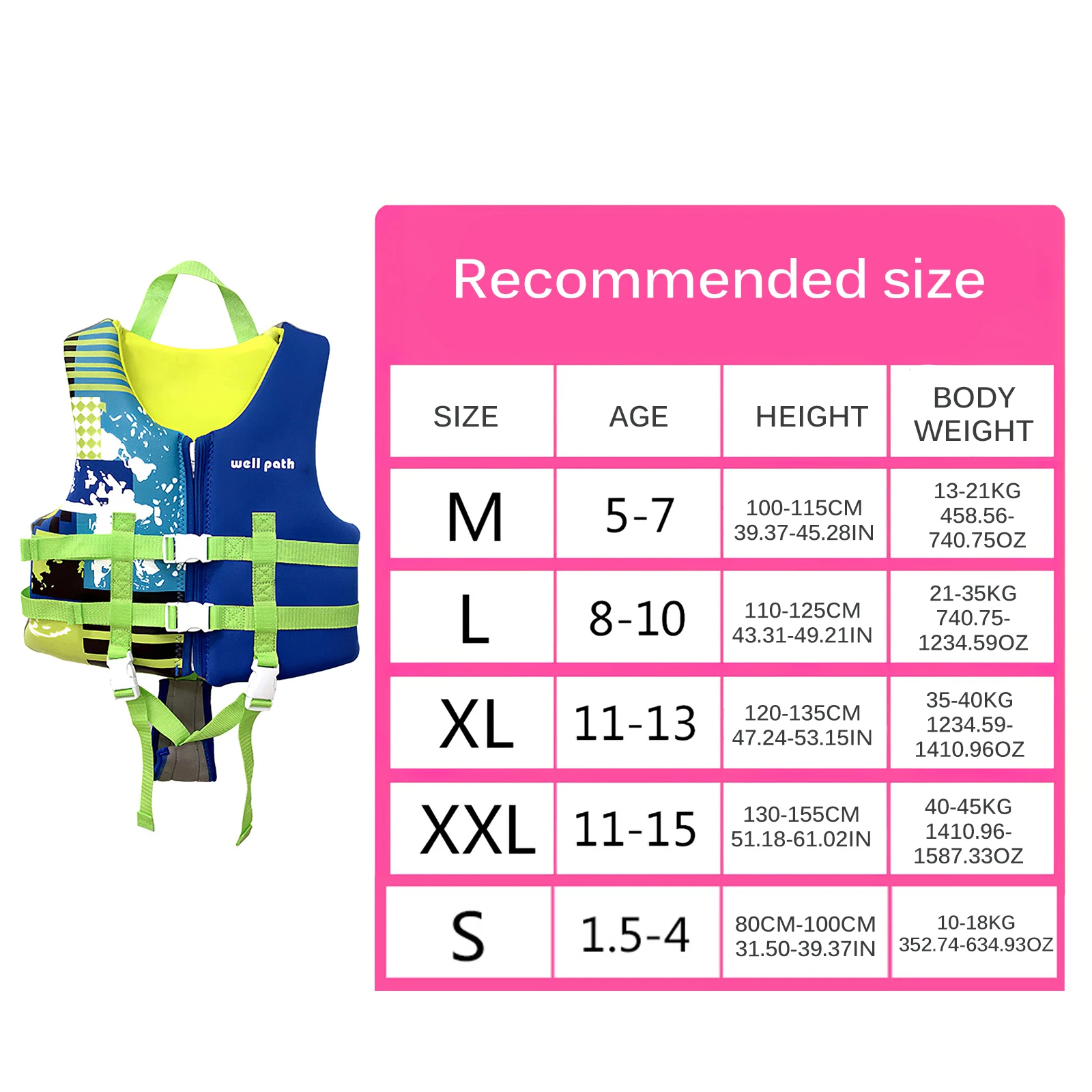 

Swimming Vest Sunscreen Comfortable Foam Big Buoyancy Suit Multifunctional Kid Drifting Vest Colorful For Swimming Boating
