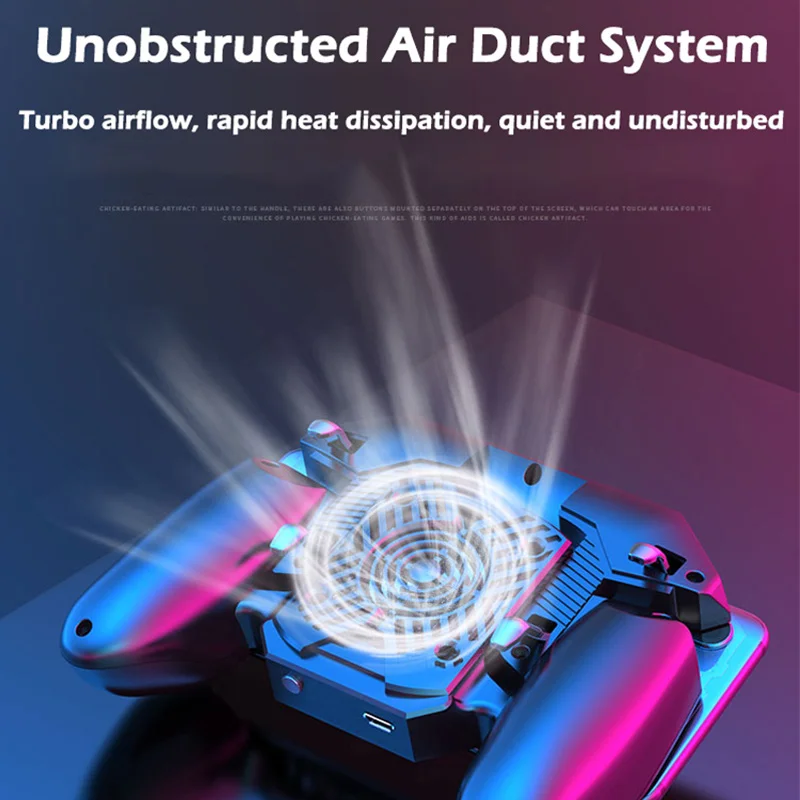 Вентилятор охлаждения PUBG полупроводниковый контроллер кулер шестипальцевый