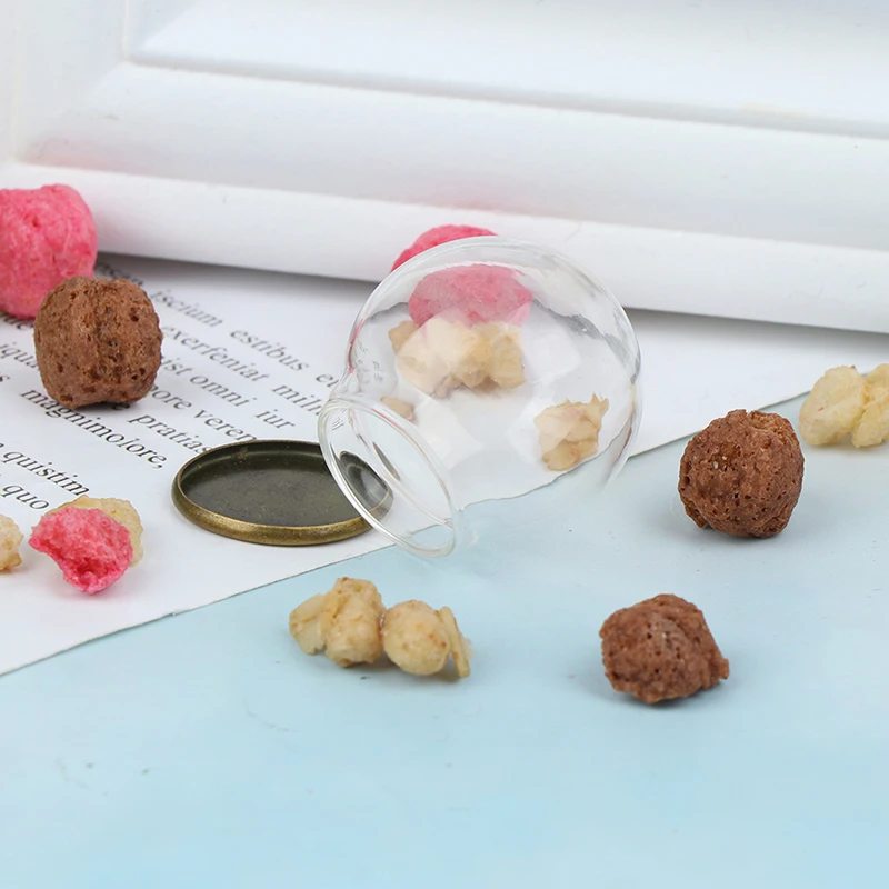 Миниатюрная мини-банка для печенья со съемной крышкой из сплава кукольного