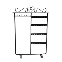 hot sales%ef%bc%81%ef%bc%81%ef%bc%81new arrival 32 holes 6 hooks necklace hang stand holder 4 tiers jewelry show rack organizer