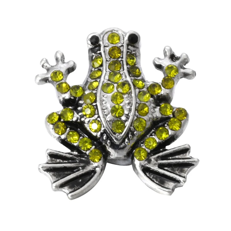 

XH2077 frog 18MM metal snaps button for snap jewelry OEM ,ODM