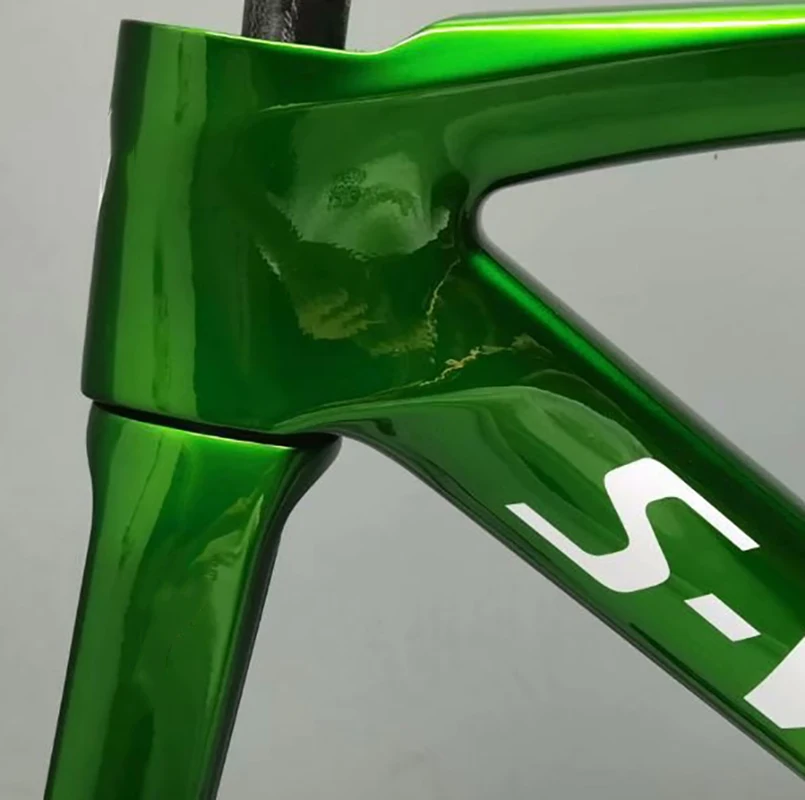 

Taiwan Frame New Listing works 1: 1 mold Venge carbon road frame in color rim brake or disc brake version road bike carbon frame