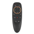 Пульт дистанционного управления G10 Air Mouse, 2,4 ГГц, голосовой помощник Google, ИК, обучение без гироскопа, для ТВ-приставки Android Tv Box, черный