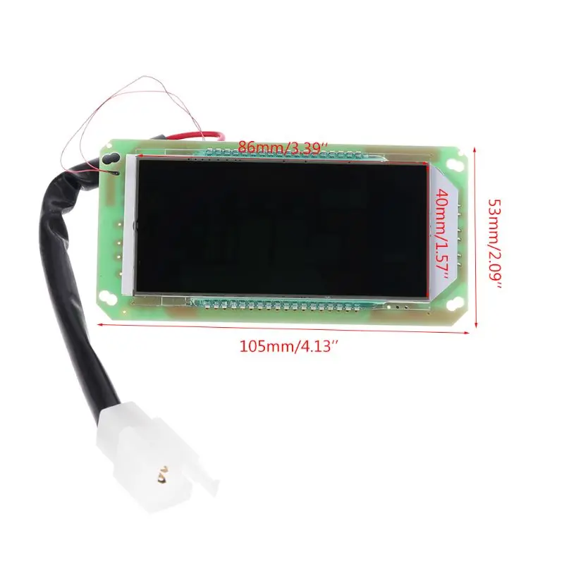 

Voltmeter Speedometer for Electric Scooter Bike Motorcycle Bicycle 48V 60V 72V DropShipping