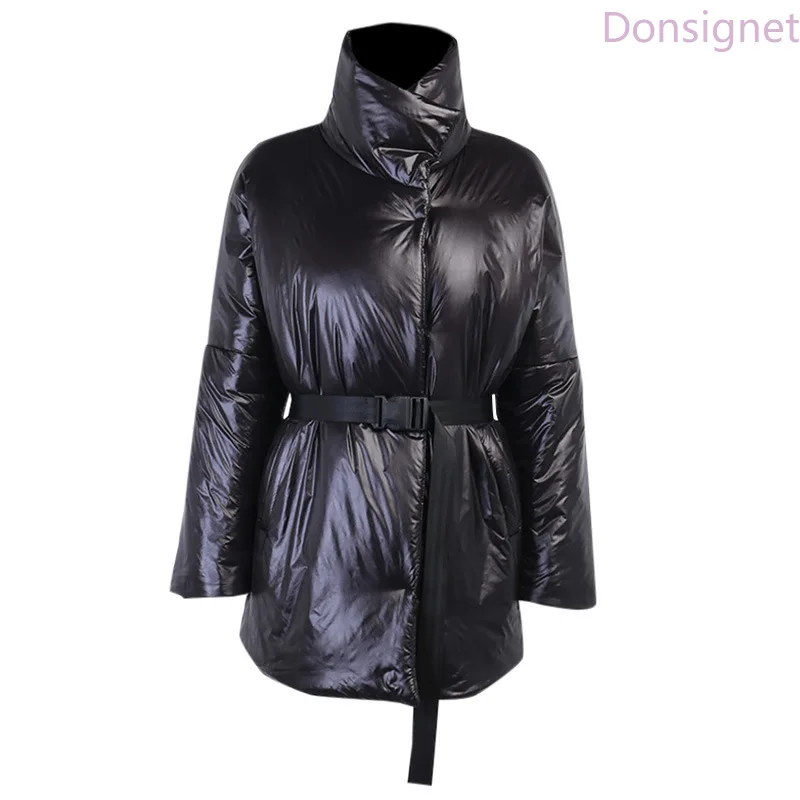 

Donsignet Woman Parkas Autumn and Winter New Urban Fashion Beauty Solid Color Thick Cotton Windcoat Women's clothing