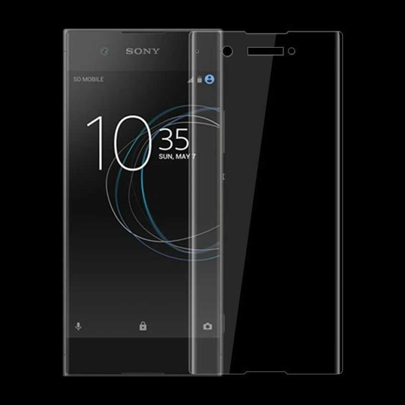 Изогнутое закаленное 3d стекло для экрана Sony Xperia XA XA1 защитная пленка|Защитные