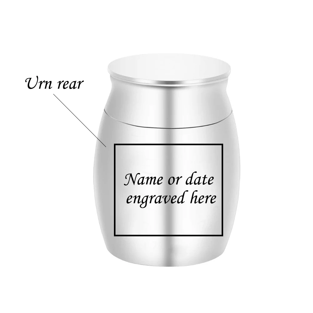 Мини-урна для золы памятный подарок мамы кремации с гравировкой в память о