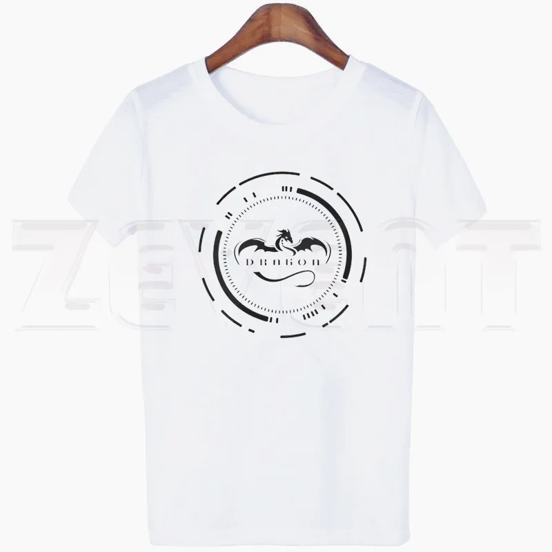 Пространство X логотип занимают Mars ракеты SpaceX летние топы и футболки