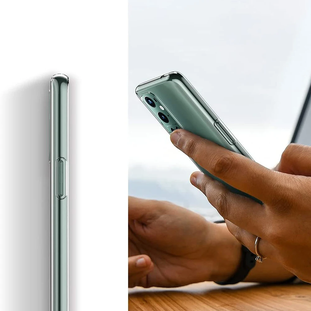 ultra thin clear silicone phone case for oneplus 9 8 7 8t 7t pro 9r soft full cover back shell for 1 9 8 7 plus funda coque tpu free global shipping