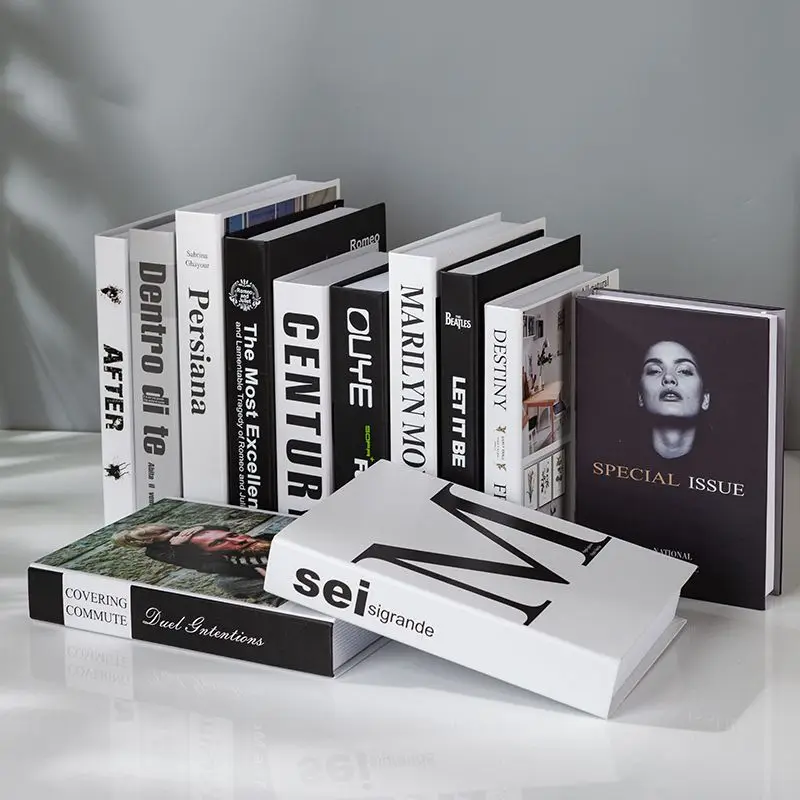 Искусственные книги украшение для дома декоративные Современная имитация